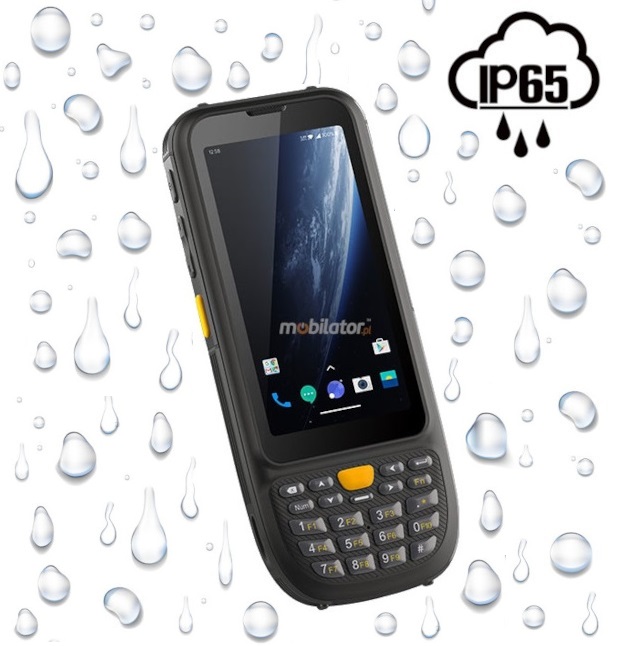 Chainway C60 v.1 protection class IP65, resistant to falls, adapted to work in extreme temperatures