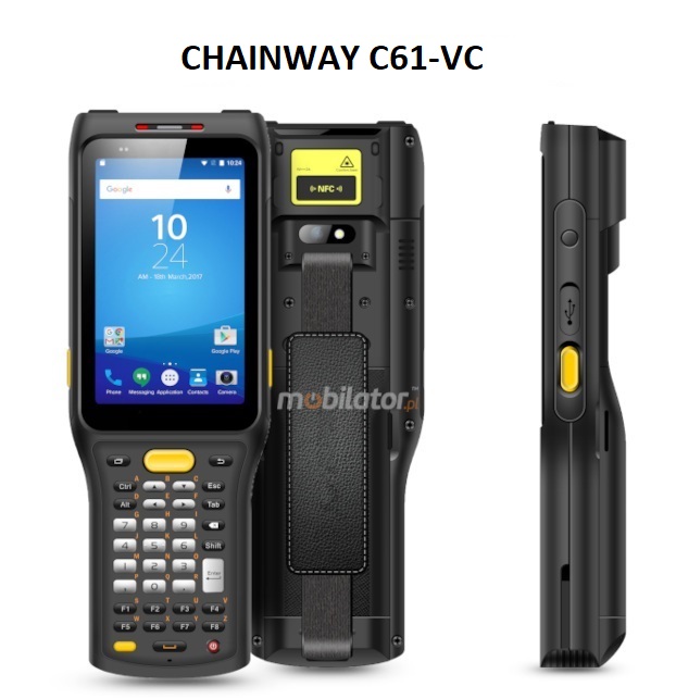 Chainway C61-VC Shockproof Industrial Rugged NFC 4G IP65 Smartphone