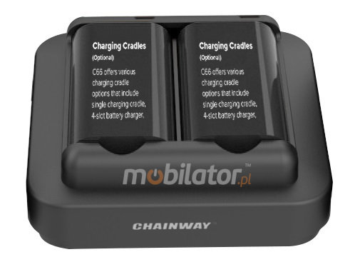 Chainway C66 - 2 Slots Charging Cradle for pistol battery