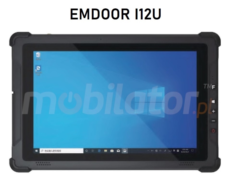 Emdoor I12U - Industrial tablet with WiFi, Bluetooth and 4G