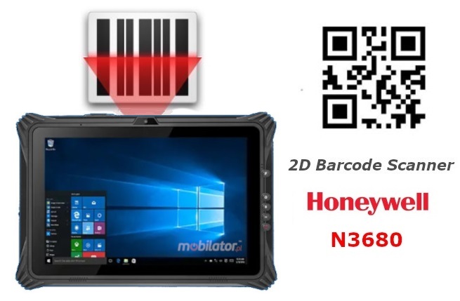 Emdoor I20A option 2D barcode scanner 1D QR reader Honeywell