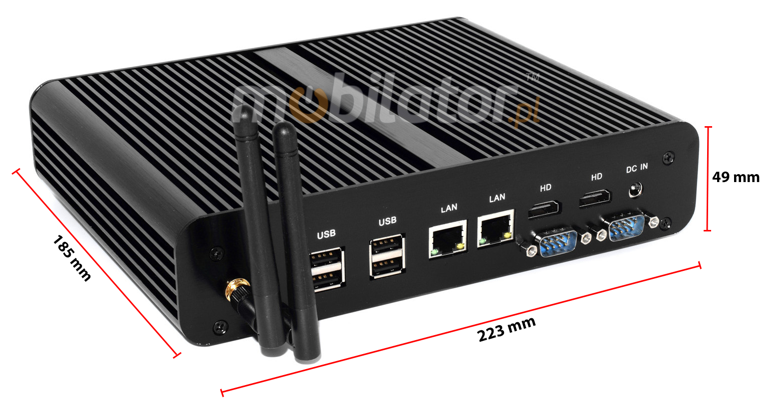 HyBOX P05B efficient, fast and reliable mini pc with small dimensions