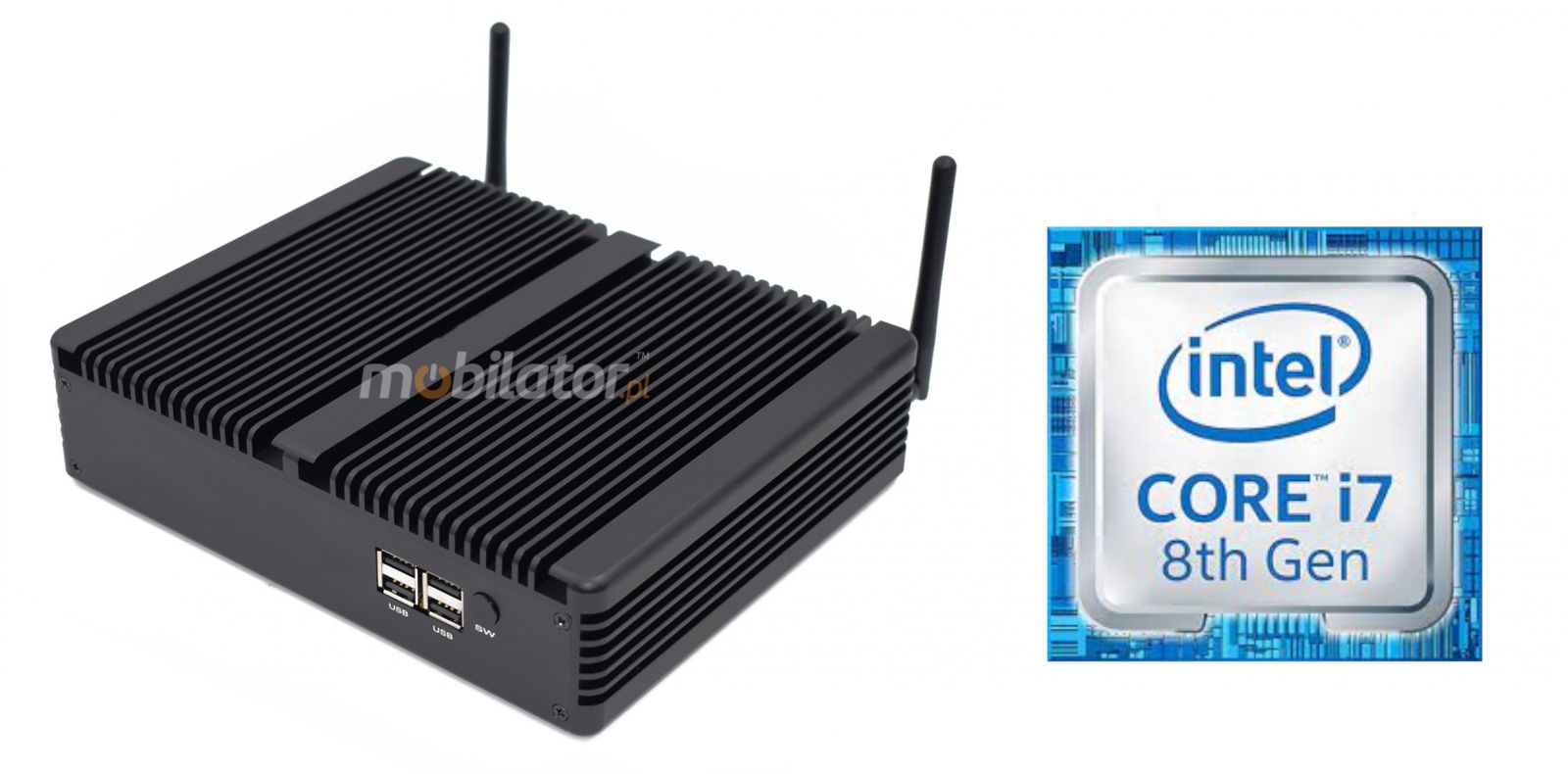 HyBOX TH5 Intel Core i7 a small reliable and fast mini pc with a powerful processor