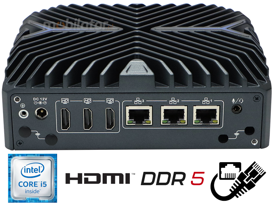 IBOX 2323N Komputer przemysowy z 8GB RAM, Wifi