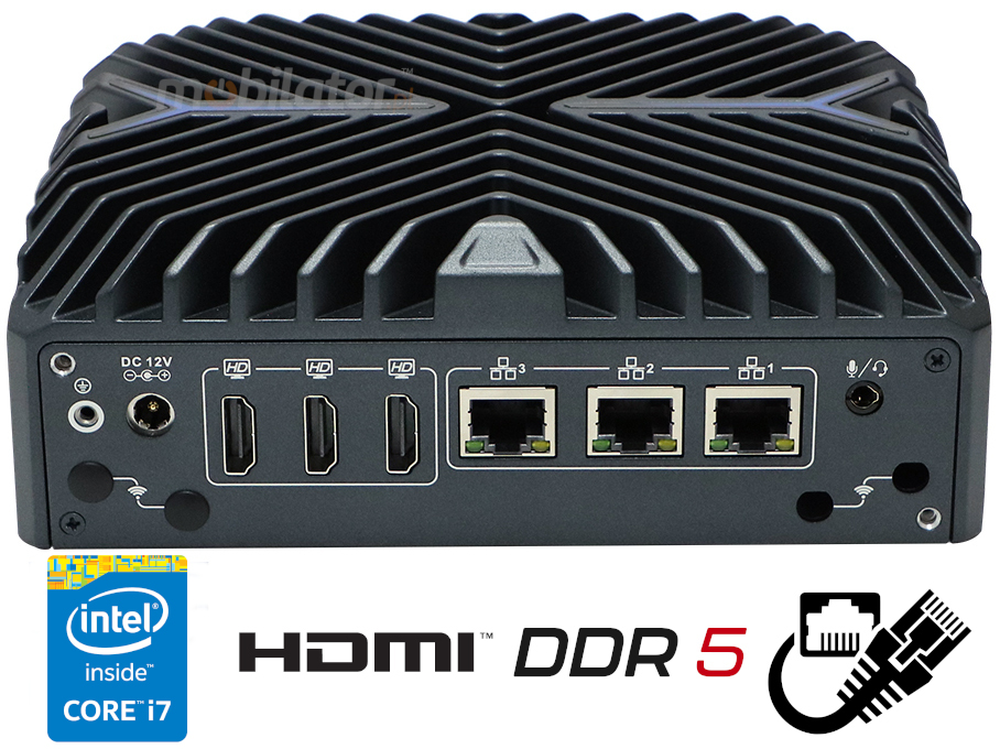 IBOX 2323N Komputer przemysowy z 8GB RAM, Wifi