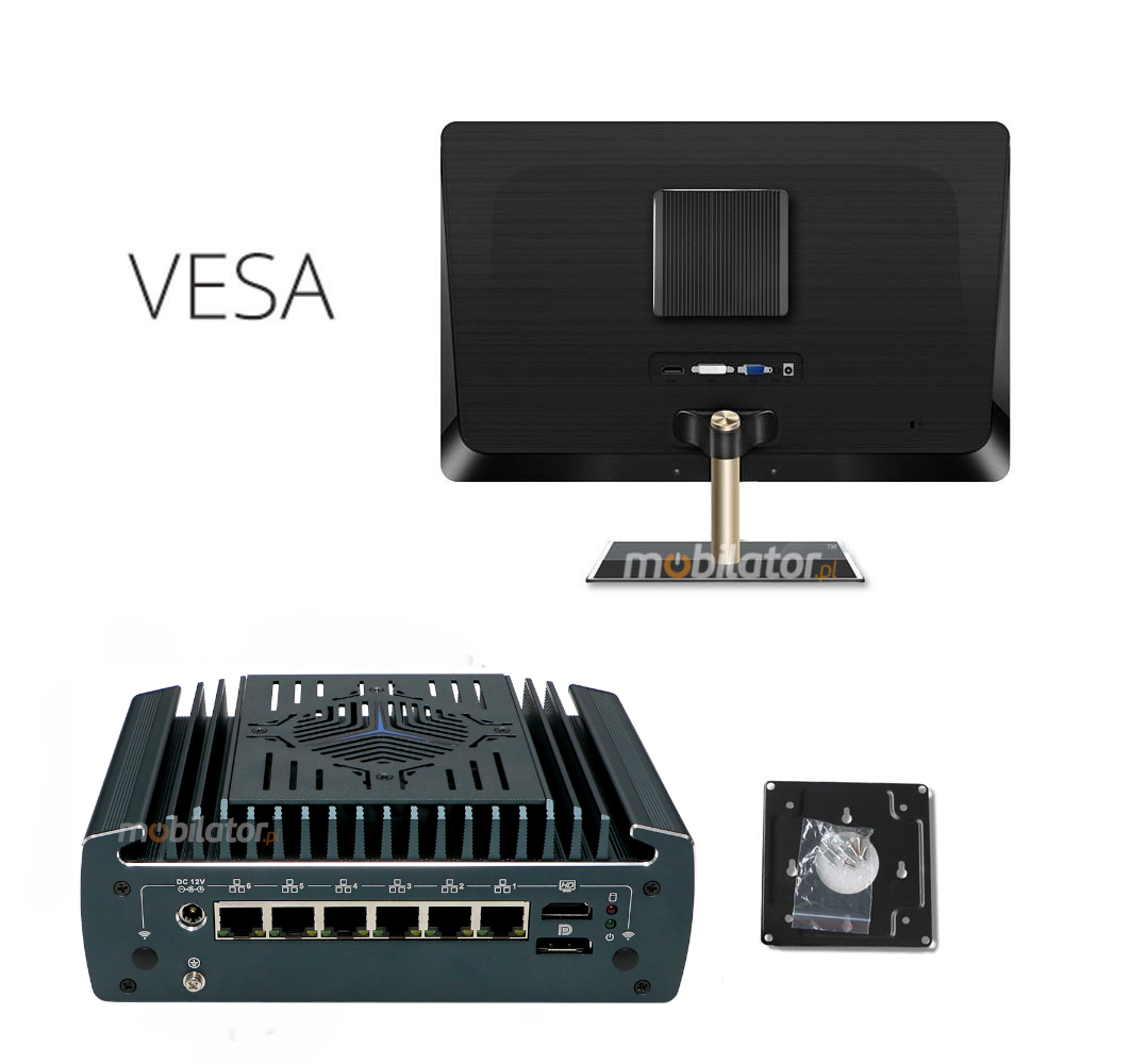 IBOX 3611N Wydajny MiniPC przemysowy 