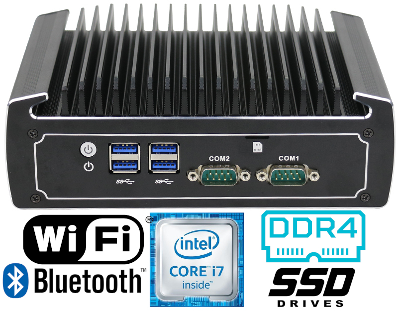 IBOX N1574 Intel i7  small reliable fast and efficient mini pc