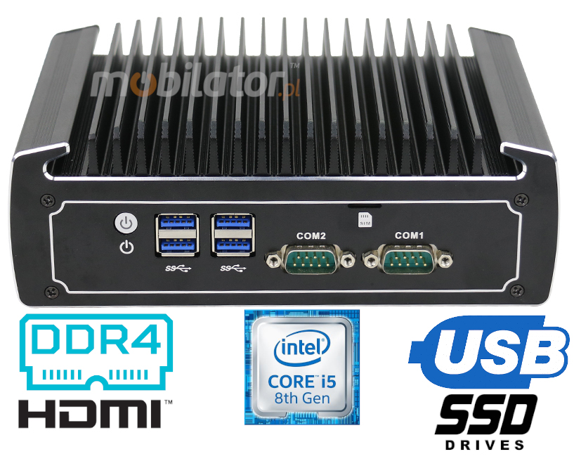 IBOX N1552 Intel i5  small reliable fast and efficient mini pc