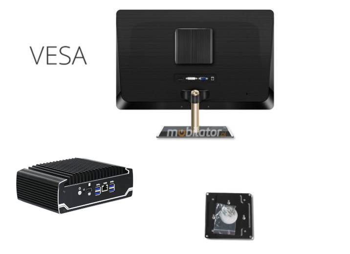 wytrzymay wzmocniony komputer przemysowy z procesorem Intel Core i5