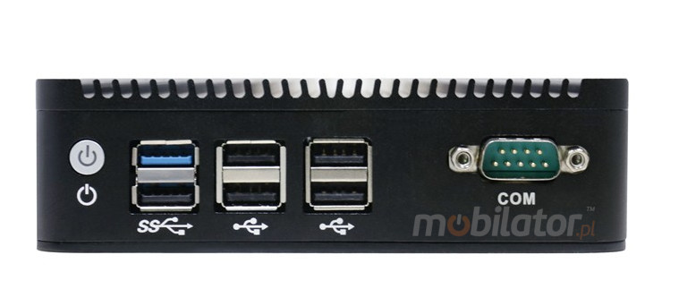 Computer Industry Fanless MiniPC IBOX N3P - N3540 v. 4 new design connectors rs232 com mobilator fast 2 lan rj45