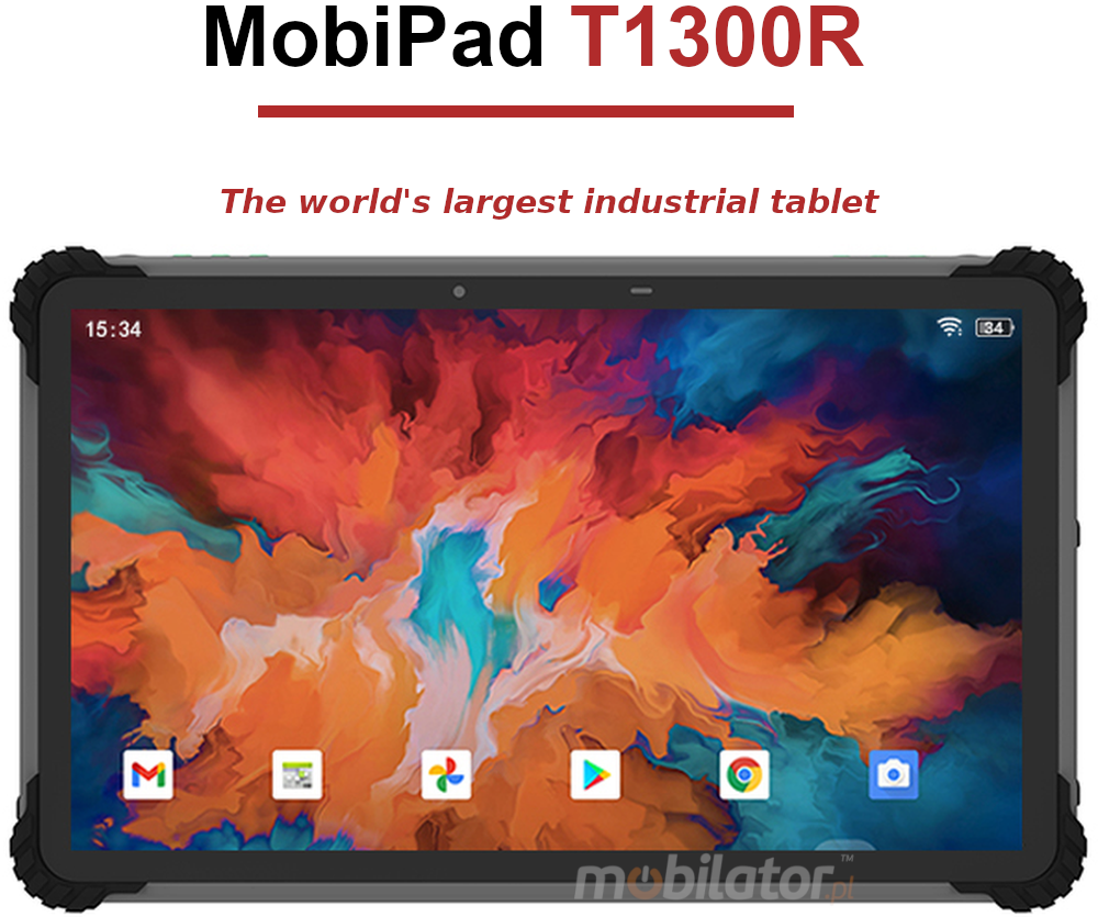 The world's largest industrial tablet T1300R-2H 13 inch with operating system Android