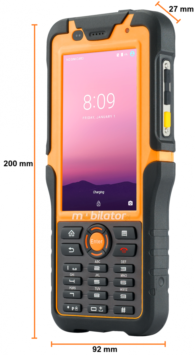 Shockproof MobiPad with ATEX standard