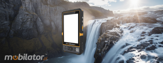 The MobiPad Tex06 warehouse data collector with a shock-resistant housing is portable, specialized, and efficient.