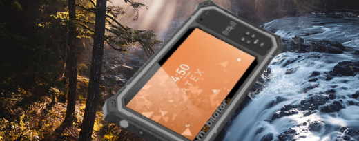 MobiPad Tex08 tablet with ATEX certification for explosive atmospheres