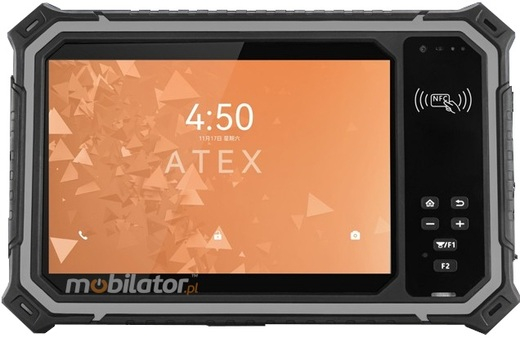 MobiPad Tex08 industrial tablet with a rugged design