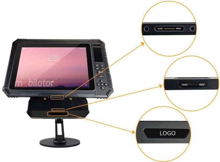 MobiPad Tex101 holder for a durable tablet