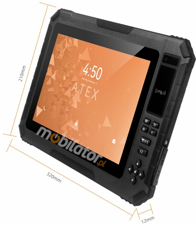 MobiPad Tex101 tablet resistant to sub-zero temperatures