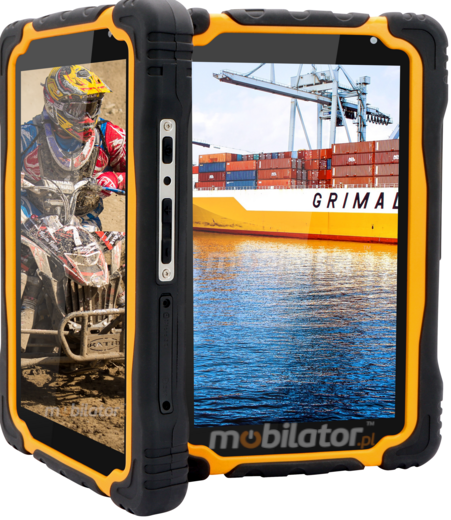 Rugged, Drop-Resistant, Energy-Efficient, Dust and Water Resistant MobiPad Tex07 Tablet with ATEX Certification