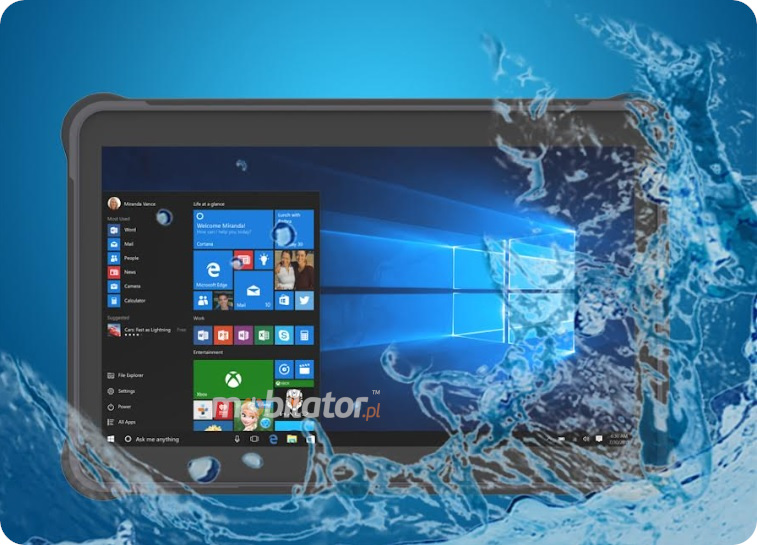 MobiPad Cool W311 resistant comfortable ergonomic solid workmanship waterproof shockproof IP65