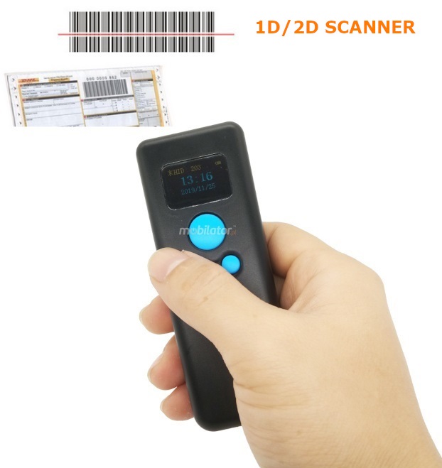 MobiScan H62W - built-in 1D / 2D barcode reader compatible with Android, iOS, Windows 7, Windows 8, Windows 10, Linux. PCs, mobile devices