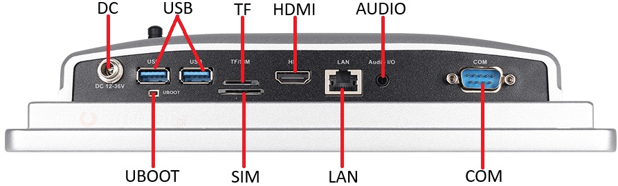 Mobitouch 101A-LF Przemysowy komputer panelowy z RS232