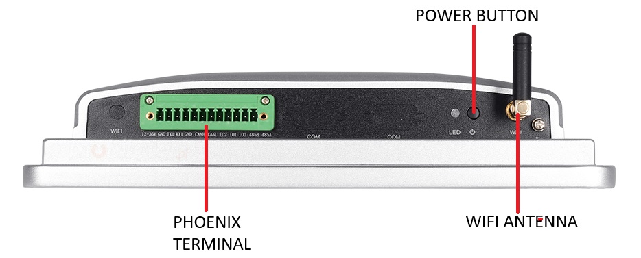 Mobitouch 101A-LF Przemysowy komputer panelowy z RS232