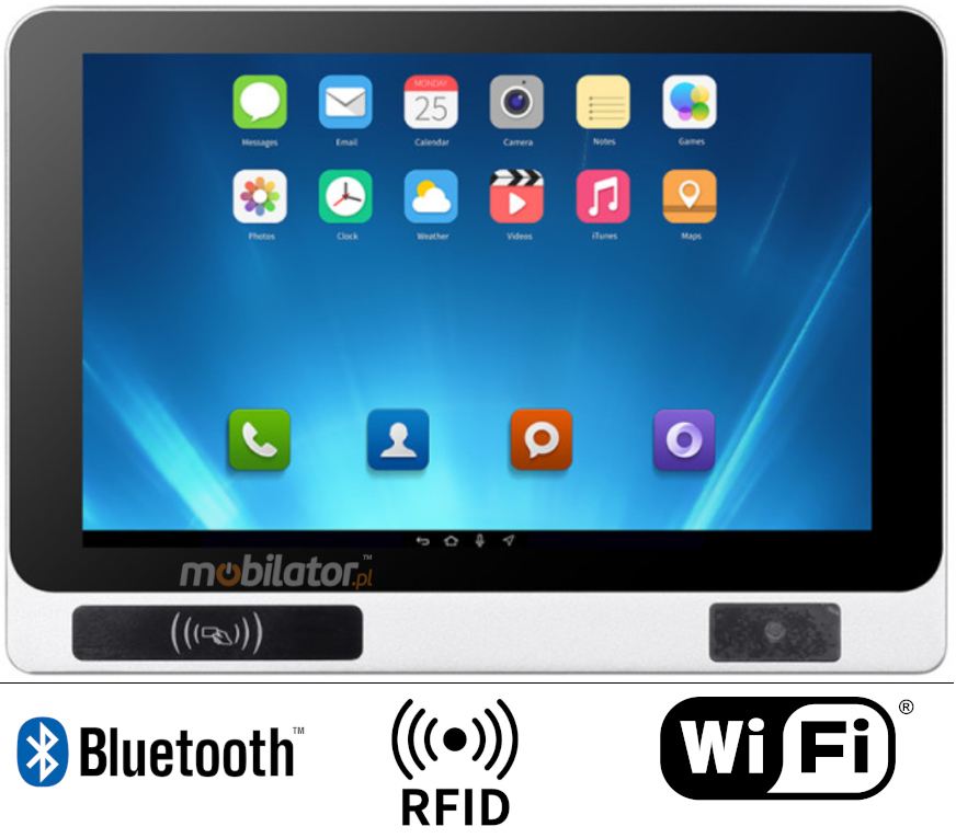 Mobitouch 101A-LF+2D -  Przemysowy komputer panelowy 