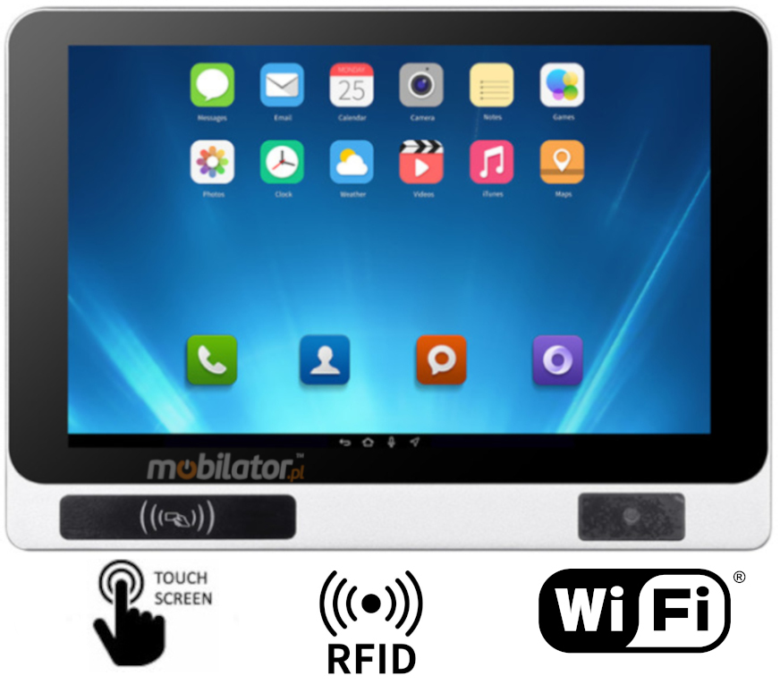 Mobitouch 101A-LF+2D -  Przemysowy komputer panelowy 