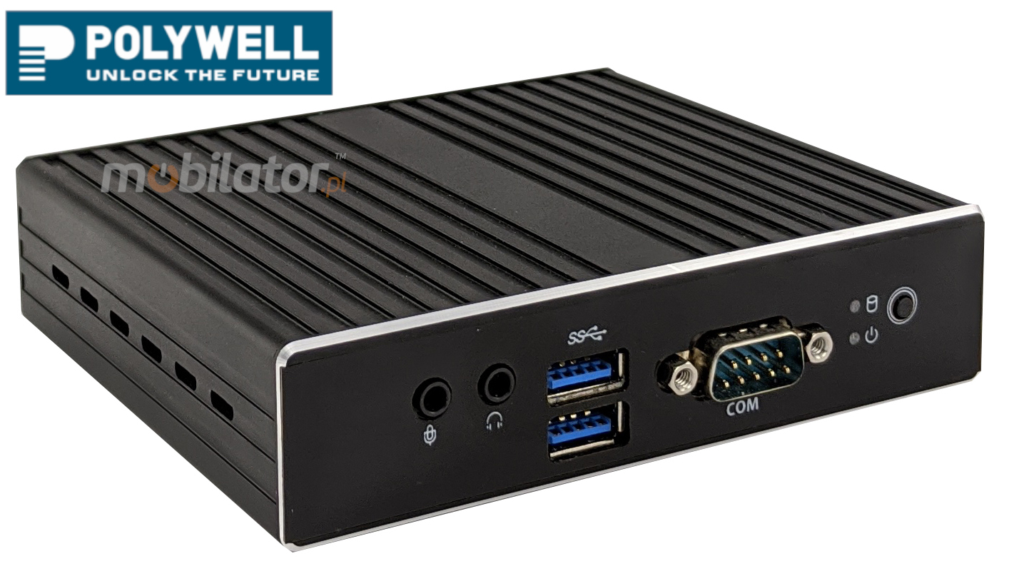 Polywell-Nano-N3350D  small reliable fast and efficient mini pc