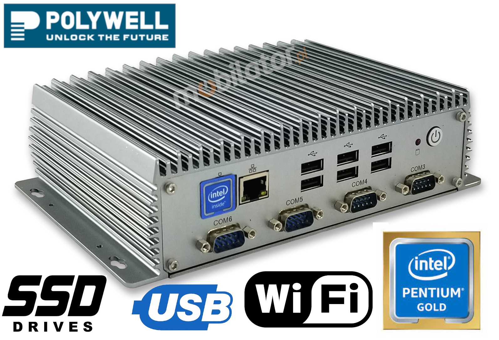 Polywell-Nano-U8FL2C6 Intel Pentium  small reliable fast and efficient mini pc