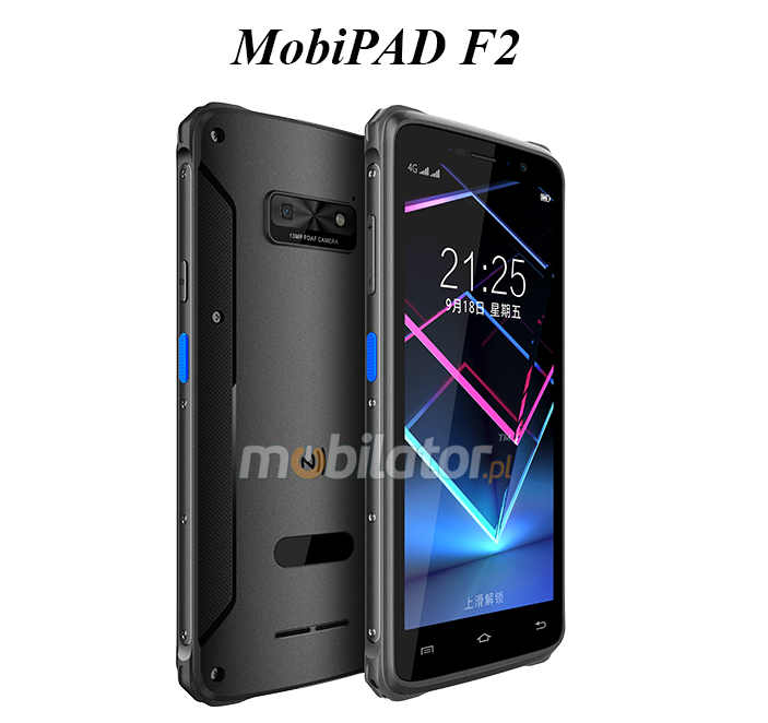 MobiPAD 7F - mobile collector shockproof industrial durable resistant smartphone NFC 4G IP65
