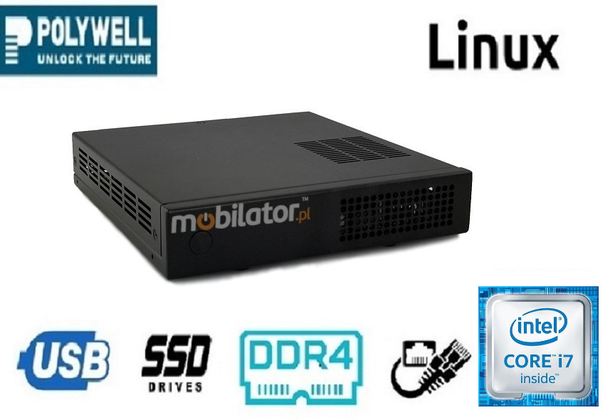 Polywell-HM170L4 I7 v.1  - industrial mniniPC i7