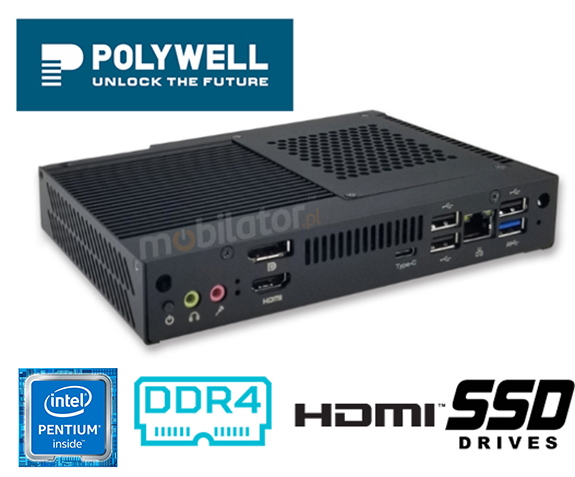 Polywell-Nano-H510A  small reliable fast and efficient mini pc