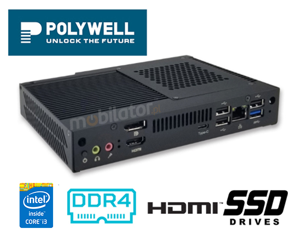 Polywell-Nano-H510A  small reliable fast and efficient mini pc