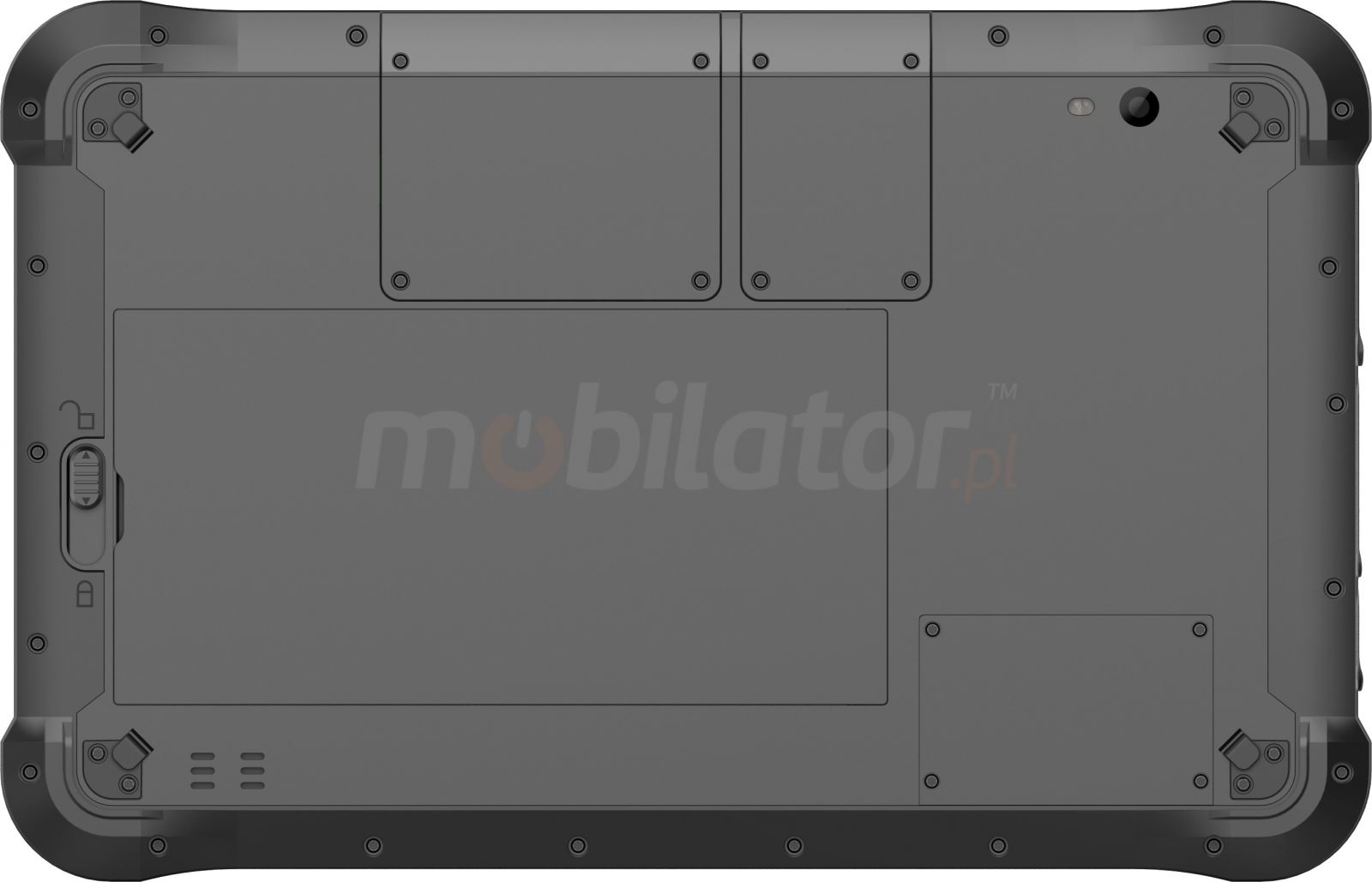 Emdoor Q15P v.4 - Waterproof 10 inch industrial tablet (IP65 + MIL-STD-810G) with BT, UHF code scanner, 4GB RAM, 64GB ROM and NFC disk 
