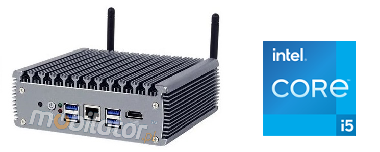 yBOX-X56-(6LAN)-I5 Rugged Industrial MiniPC Wifi, Bluetooth, RAM 8GB