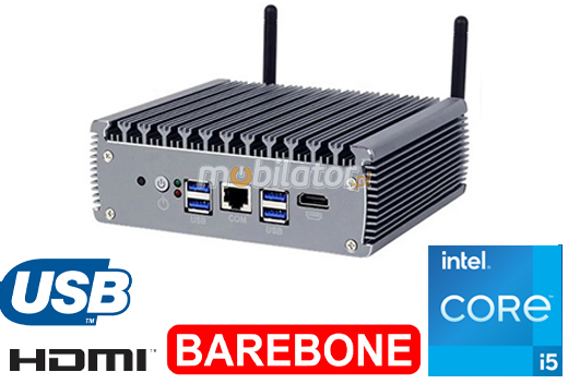 yBOX-X56-(6LAN)-I5 Barebone industrial computer