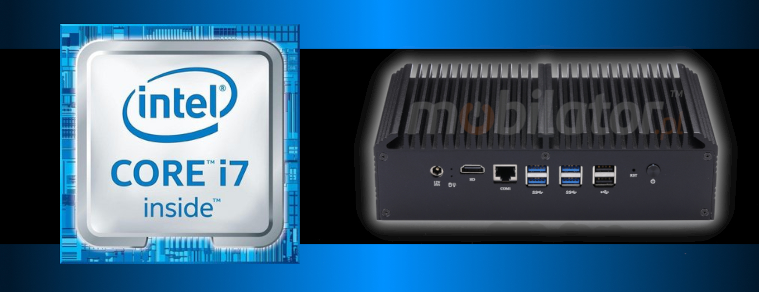 mBOX Q878GE - MiniPC with efficient i7 processor