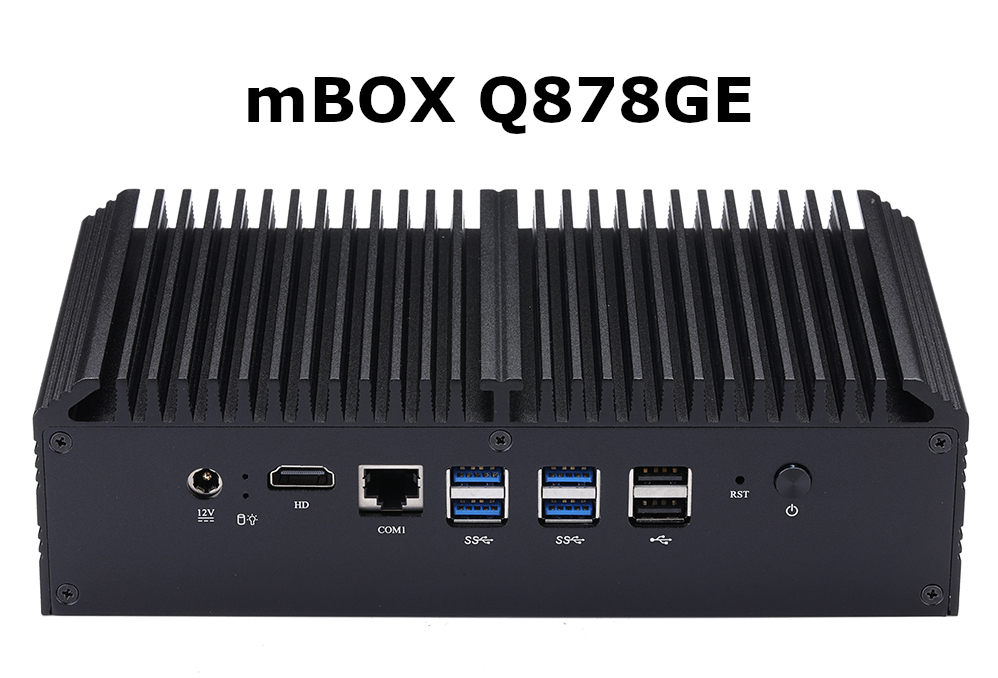 mBOX Q878GE - Efficient and durable minipc with an i7 processor
