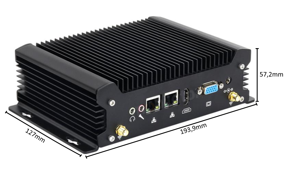MiniPC yBOX-X58 I3-10110U - compact, mobile and powerful hardware that offers a minimalist design. This advanced MiniPC provides not only powerful performance and reliability, but also a compact size that makes it fit perfectly into various workspaces. Equipped with USB3.0, USB2.0 and HDMI ports, and with an Intel 10th Gen processor, this MiniPC is ready to meet a variety of user needs, providing fast and stable operation.