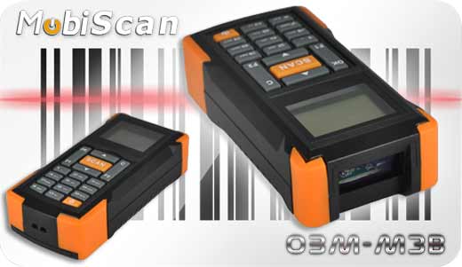 MobiScan  OBM-M3  Bluetooth MOBISCAN OBM-M3B Skaner 1D Laser Bezprzewodowy Bluetooth Porczny MobiSCAN  Kompatybilny Windows Android IOS mobilator.pl New Portable Devices Mobilne Skanery kodw kreskowych MINI
