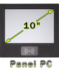 Industial Touch PC CCETouch CT10-PC Komputer panelowy Panel PC Norma odpornoci IP54 Przemysowy komputer panelowy Ekran rezystancyjny 5 wire resistive wywietlacz 10 cali mobilator.pl New Portable Devices Windows RS-232 CaOM 