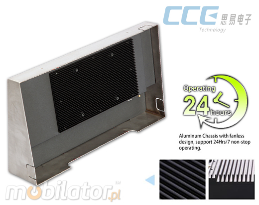 Industial Touch PC CCETouch PC-133-RFID Komputer panelowy Panel PC RFID HF&LF Przemysowy Panel PC CCETouch PC-133 RFID Norma odpornoci IP54 Przemysowy komputer panelowy Ekran rezystancyjny 5 wire resistive wywietlacz 13 cali mobilator.pl New Portable Devices Windows RS-232 COM RFID LF HF