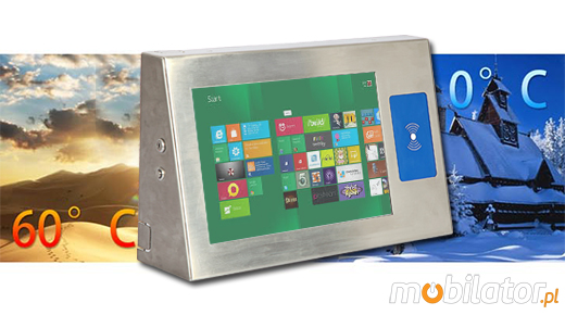 Industial Touch PC CCETouch PC-133-RFID Komputer panelowy Panel PC RFID HF&LF Przemysowy Panel PC CCETouch PC-133 RFID Norma odpornoci IP54 Przemysowy komputer panelowy Ekran rezystancyjny 5 wire resistive wywietlacz 13 cali mobilator.pl New Portable Devices Windows RS-232 COM RFID LF HF