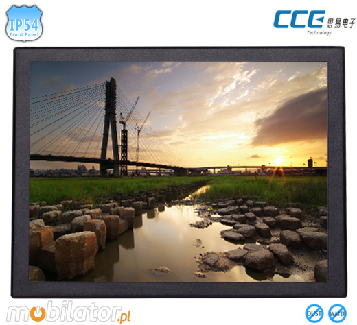 Industial Touch PC CCETouch CT17-PC Komputer panelowy Panel PC Norma odpornoci IP54 Przemysowy komputer panelowy Ekran rezystancyjny 5 wire resistive wywietlacz 17 cali mobilator.pl New Portable Devices Windows RS-232 COM 