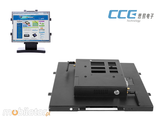 Komputer panelowy (Open Frame) CCETouch CT17-OPCR Komputer panelowy Panel PC Open Frame Przemysowy komputer panelowy Ekran rezystancyjny 5 wire resistive wywietlacz 17 cali mobilator.pl New Portable Devices Windows Intel Celeron Open Frame Touch Screen PC CCETouch CT17-OPCR do zabudowy kiosk internetowy bankomat
