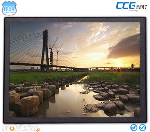 Industial Touch PC CCETouch CT19-PC Komputer panelowy Panel PC Norma odpornoci IP54 Przemysowy komputer panelowy Ekran rezystancyjny 5 wire resistive wywietlacz 19 cali mobilator.pl New Portable Devices Windows RS-232 COM 
