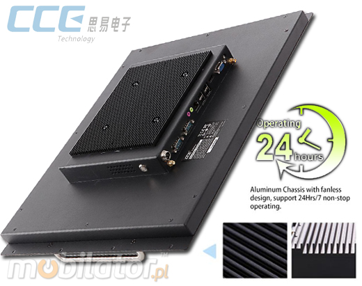 Industial RACK MOUNT Touch PC CCETouch CT19-PC Przemysowy Komputer Panelowy RACK MOUNT - CCETouch CT19-PC Norma odpornoci IP54 Przemysowy komputer panelowy Ekran rezystancyjny 5 wire resistive wywietlacz 19 cali mobilator.pl New Portable Devices Windows RS-232 COM RACK MOUNT 