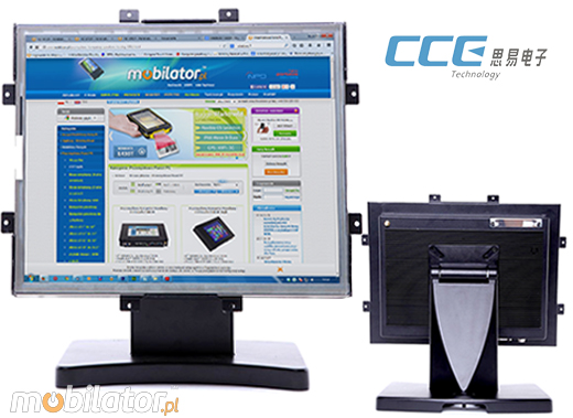 Komputer panelowy (Open Frame) CCETouch CT19-OPC SAW Komputer panelowy Panel PC Open Frame Przemysowy komputer panelowy Ekran rezystancyjny SAW wywietlacz 19 cali mobilator.pl New Portable Devices Windows Intel Celeron Open Frame Touch Screen PC CCETouch CT19-OPC-SAW do zabudowy kiosk internetowy bankomat