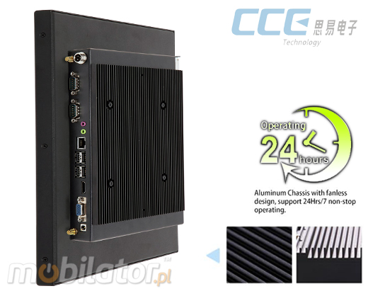 Industial Touch PC CCETouch CT15-PC Komputer panelowy Panel PC Norma odpornoci IP54 Przemysowy komputer panelowy Ekran rezystancyjny 5 wire resistive wywietlacz 15 cali mobilator.pl New Portable Devices Windows RS-232 COM 